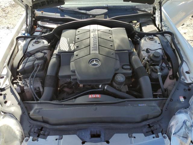 WDBSK75F96F113541 - 2006 MERCEDES-BENZ SL 500 WHITE photo 11