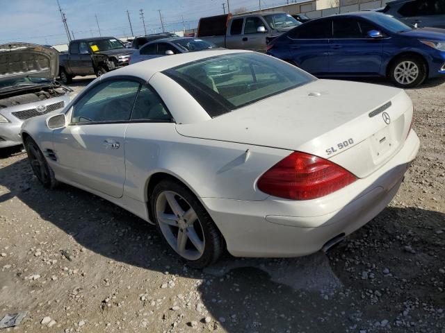 WDBSK75F96F113541 - 2006 MERCEDES-BENZ SL 500 WHITE photo 2