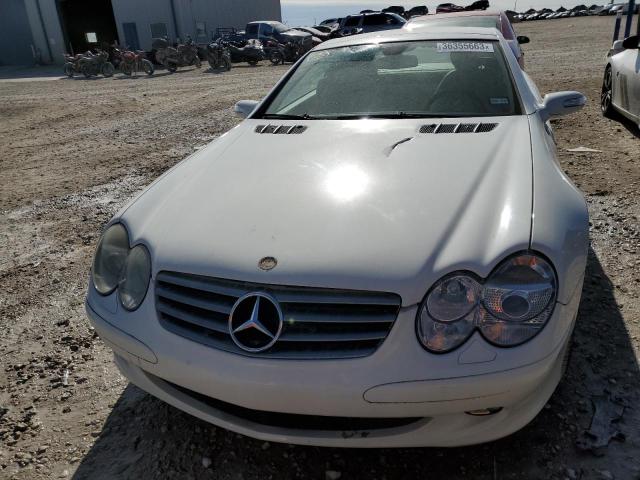 WDBSK75F96F113541 - 2006 MERCEDES-BENZ SL 500 WHITE photo 5