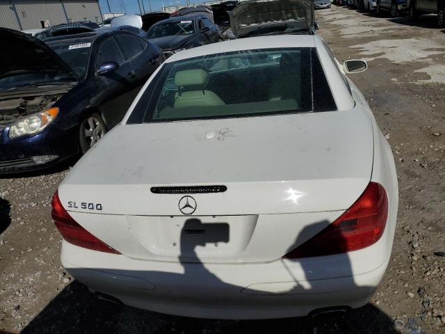 WDBSK75F96F113541 - 2006 MERCEDES-BENZ SL 500 WHITE photo 6