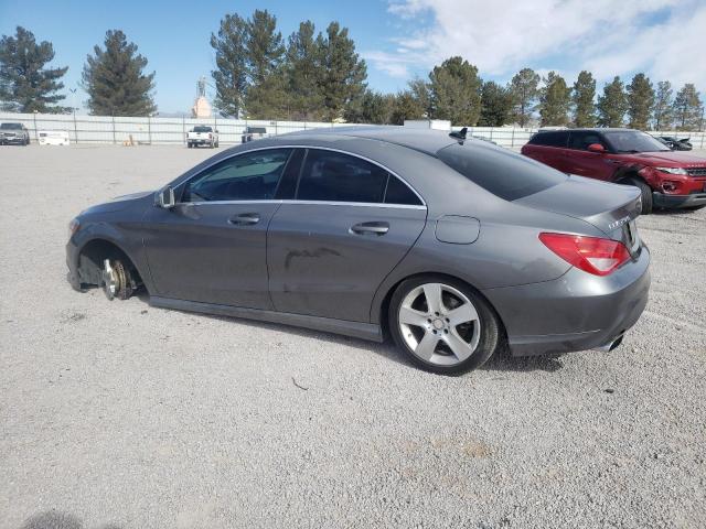 WDDSJ4GBXFN203726 - 2015 MERCEDES-BENZ CLA 250 4M GRAY photo 2