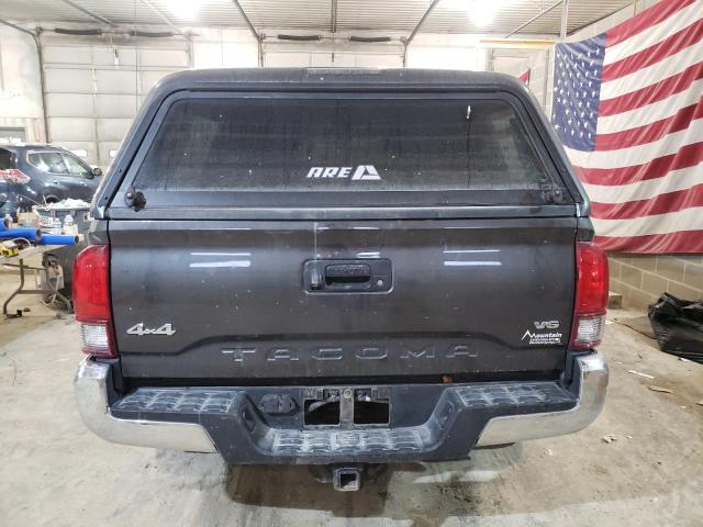 3TMCZ5AN0KM284921 - 2019 TOYOTA TACOMA DOUBLE CAB GRAY photo 6