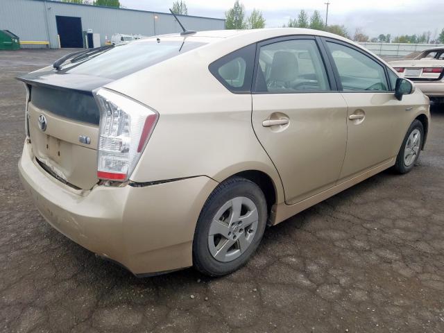 JTDKN3DU3B0274305 - 2011 TOYOTA PRIUS  photo 4