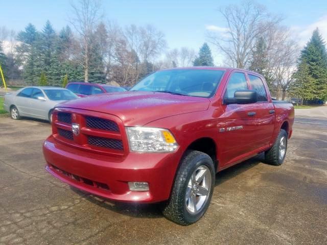 1C6RD7KT2CS164314 - 2012 DODGE RAM 1500 ST  photo 2