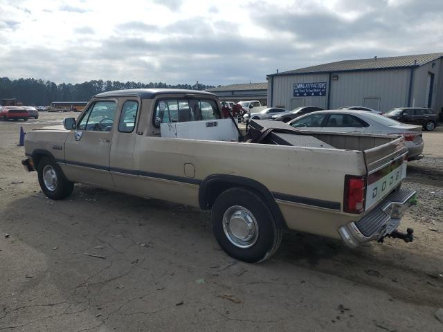 3B7KE23C5PM144968 - 1993 DODGE D-SERIES D BEIGE photo 2