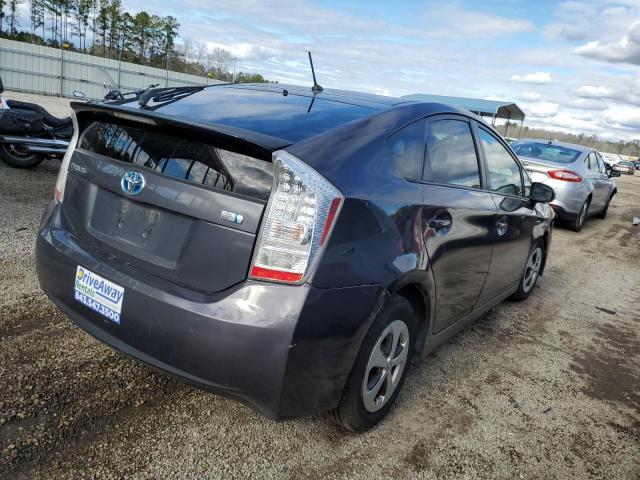 JTDKN3DU5C1500940 - 2012 TOYOTA PRIUS GRAY photo 3