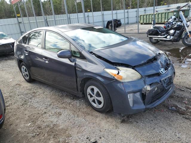 JTDKN3DU5C1500940 - 2012 TOYOTA PRIUS GRAY photo 4