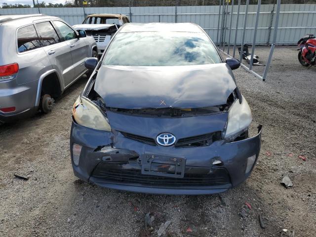 JTDKN3DU5C1500940 - 2012 TOYOTA PRIUS GRAY photo 5