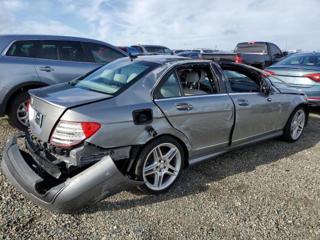 WDDGF4HB3ER309724 - 2014 MERCEDES-BENZ C 250 GRAY photo 3