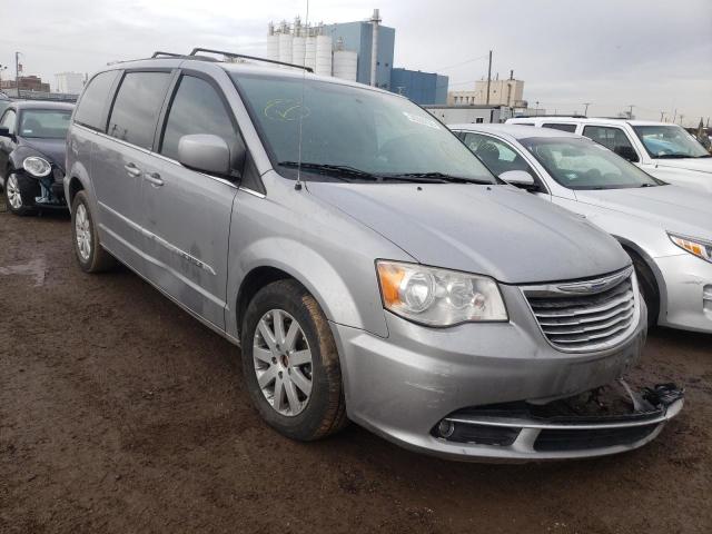2C4RC1BG8ER317598 - 2014 CHRYSLER TOWN & COU TOURING ვერცხლისფერი ფოტო 1