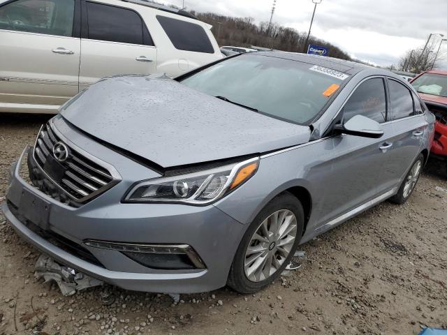 5NPE34AF0FH074893 - 2015 HYUNDAI SONATA SPORT Silber Foto 2