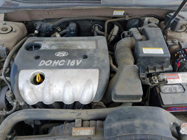 5NPET46C47H248268 - 2007 HYUNDAI SONATA GLS  photo 7