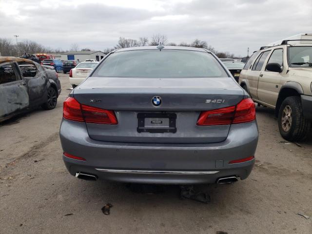 WBAJE7C54KWW28386 - 2019 BMW 540 XI GRAY photo 6