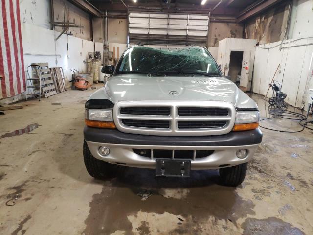 1D7HG38N23S368310 - 2003 DODGE DAKOTA QUAD SPORT SILVER photo 5