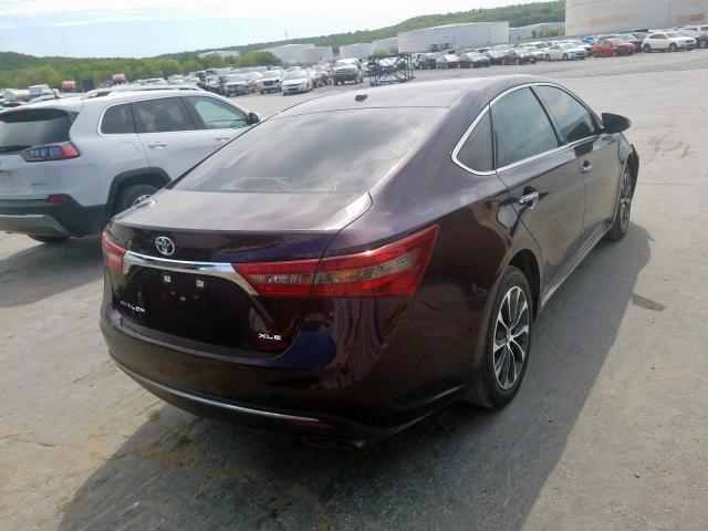 4T1BK1EB2HU251783 - 2017 TOYOTA AVALON XLE  photo 4