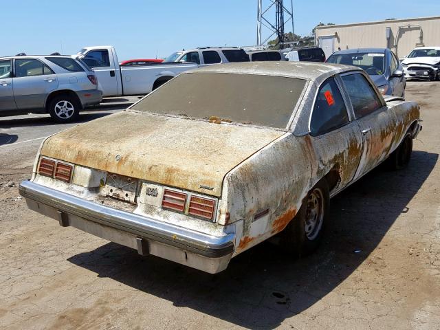 1Y27L5L161548 - 1975 CHEVROLET NOVA  photo 4