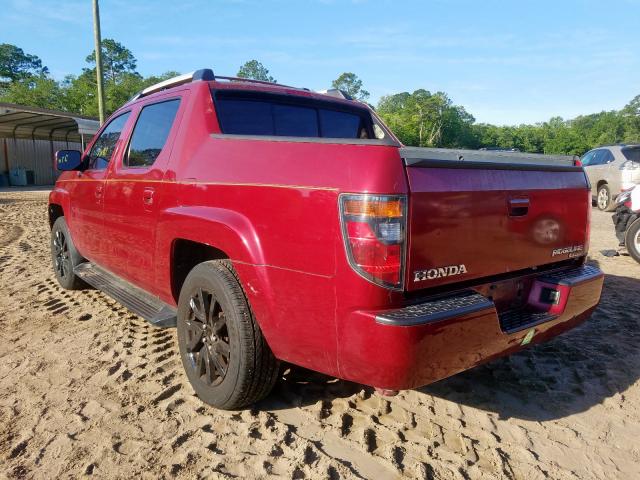 2HJYK16546H507716 - 2006 HONDA RIDGELINE RTL  photo 3