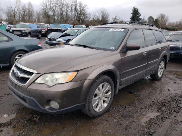 4S4BP62C787318629 - 2008 SUBARU OUTBACK 2.5I LIMITED BROWN photo 1