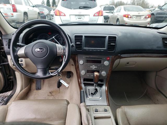 4S4BP62C787318629 - 2008 SUBARU OUTBACK 2.5I LIMITED BROWN photo 8