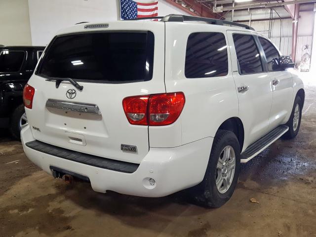 5TDZY68A08S011346 - 2008 TOYOTA SEQUOIA LIMITED  photo 4