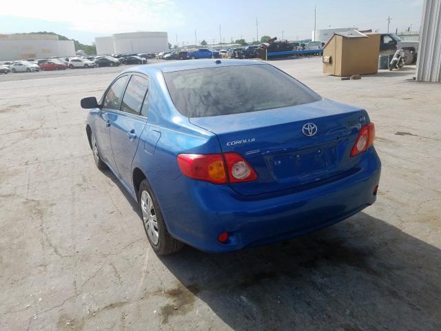 JTDBL40E799080005 - 2009 TOYOTA COROLLA BASE  foto 3