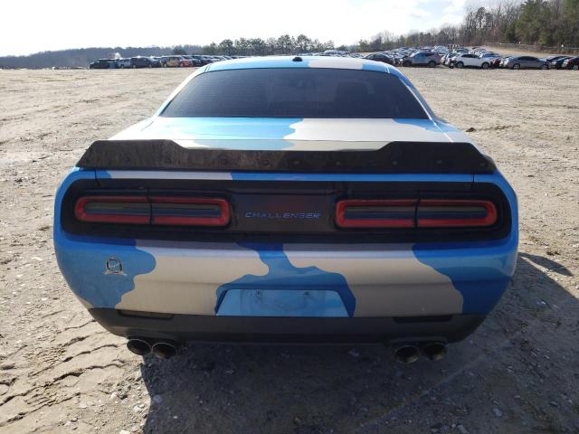 2C3CDZAG1KH735526 - 2019 DODGE CHALLENGER SXT BLUE photo 6