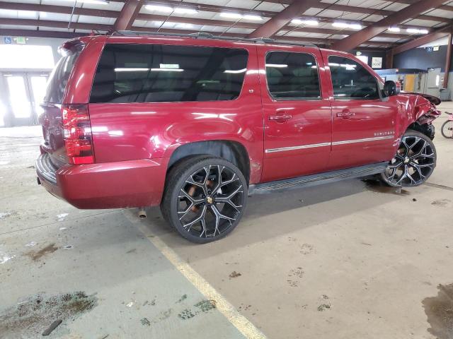 1GNUKJE31AR264126 - 2010 CHEVROLET SUBURBAN K1500 LT RED photo 3