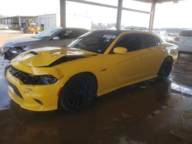 2C3CDXGJ6HH606231 - 2017 DODGE CHARGER R/T 392 YELLOW photo 1