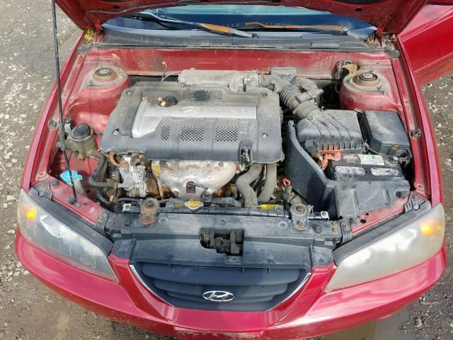 KMHDN46D84U857438 - 2004 HYUNDAI ELANTRA GLS  photo 7