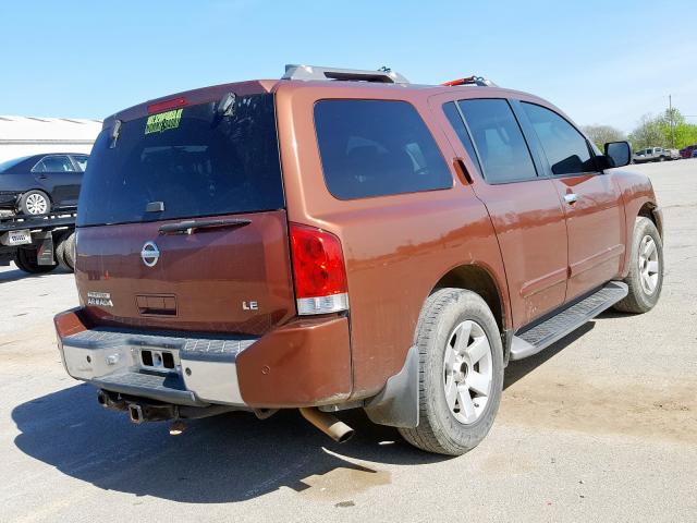 5N1AA08B24N734201 - 2004 NISSAN ARMADA SE  photo 4