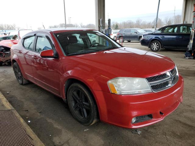 1C3CDZCG5DN709339 - 2013 DODGE AVENGER SXT RED photo 4