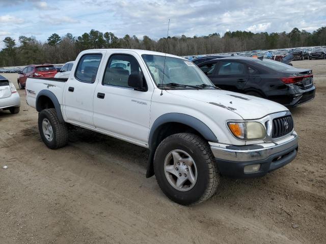 5TEGN92N51Z814594 - 2001 TOYOTA TACOMA DOUBLE CAB PRERUNNER WHITE photo 4