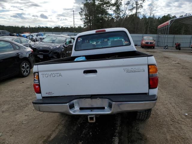 5TEGN92N51Z814594 - 2001 TOYOTA TACOMA DOUBLE CAB PRERUNNER WHITE photo 6
