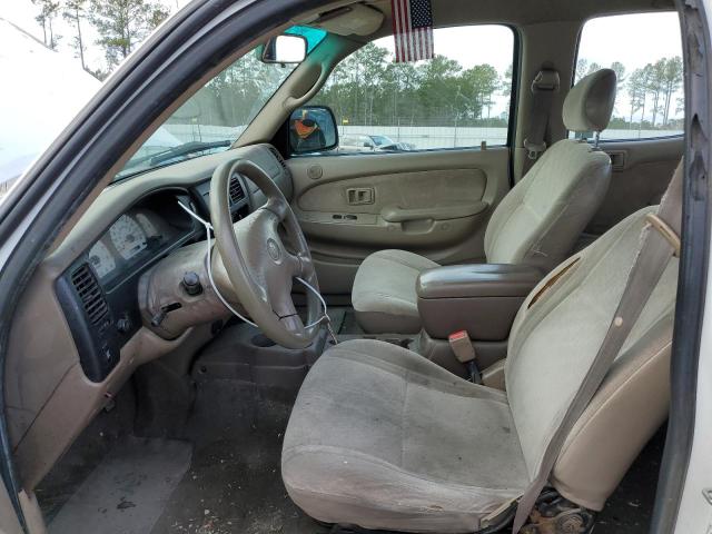 5TEGN92N51Z814594 - 2001 TOYOTA TACOMA DOUBLE CAB PRERUNNER WHITE photo 7