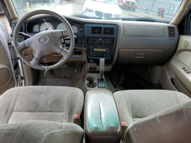 5TEGN92N51Z814594 - 2001 TOYOTA TACOMA DOUBLE CAB PRERUNNER WHITE photo 8