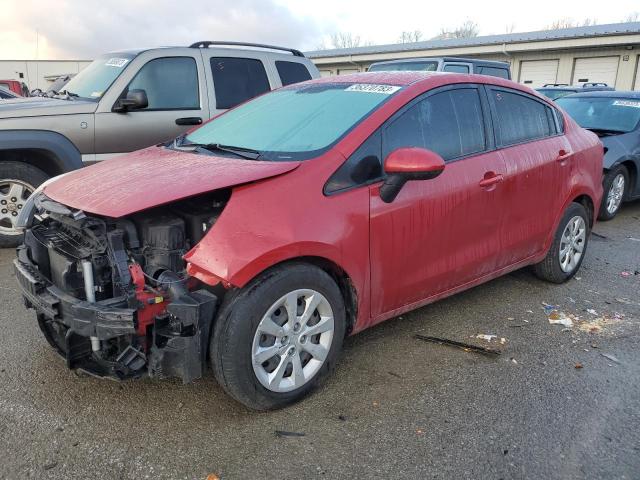 KNADM4A39H6055543 - 2017 KIA RIO LX RED photo 1