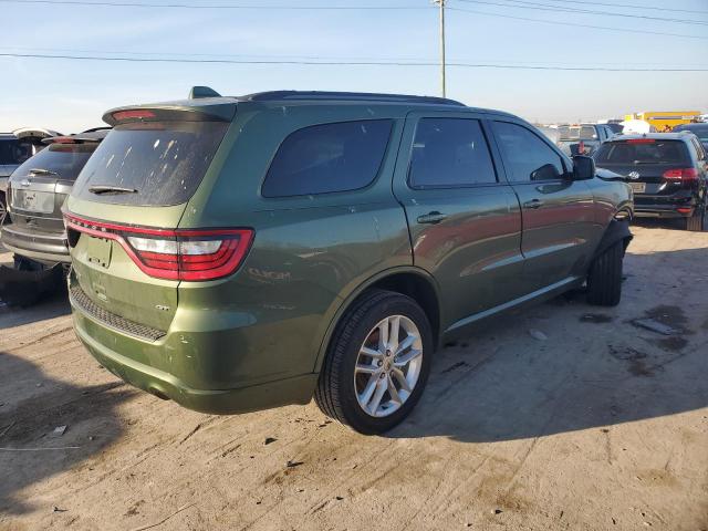 1C4RDJDG9NC108051 - 2022 DODGE DURANGO GT GREEN photo 3