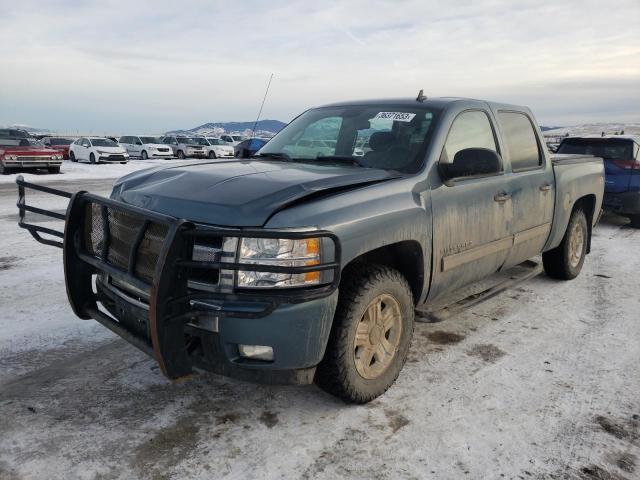 3GCPKSE30BG380091 - 2011 CHEVROLET 1500 K1500 LT BLUE photo 1