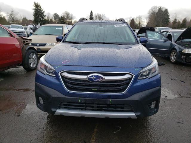 4S4BTANCXM3163991 - 2021 SUBARU OUTBACK LIMITED BLUE photo 5