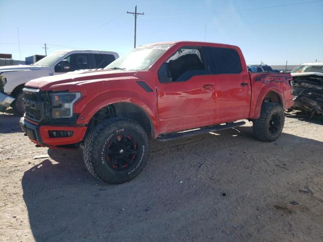 1FTFW1RGXJFD95799 - 2018 FORD F150 RAPTOR RED photo 1