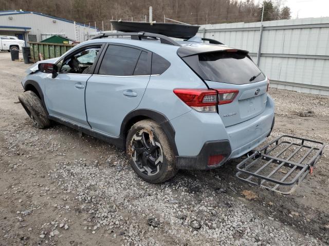 JF2GTHMC6NH273933 - 2022 SUBARU CROSSTREK LIMITED BLUE photo 2