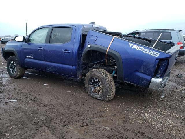 3TYCZ5AN2NT053432 - 2022 TOYOTA TACOMA DOUBLE CAB 蓝色 照片 2