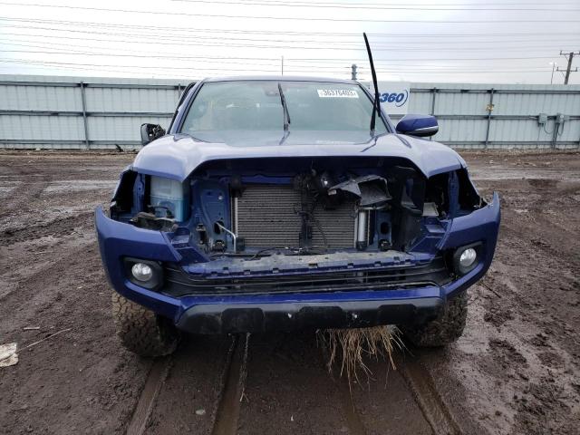 3TYCZ5AN2NT053432 - 2022 TOYOTA TACOMA DOUBLE CAB 蓝色 照片 5
