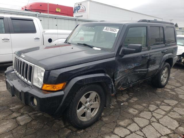 1J8HG48K28C166955 - 2008 JEEP COMMANDER SPORT შავი ფოტო 1