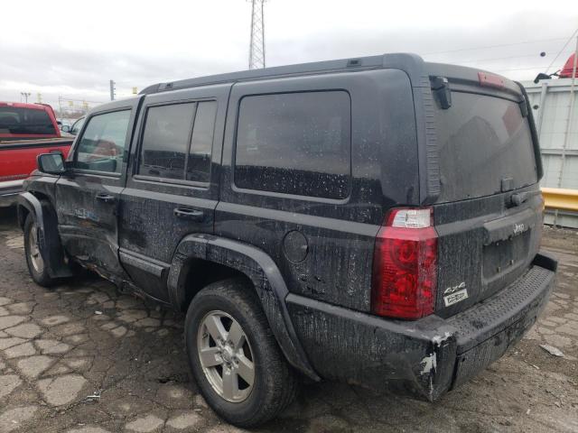 1J8HG48K28C166955 - 2008 JEEP COMMANDER SPORT შავი ფოტო 2
