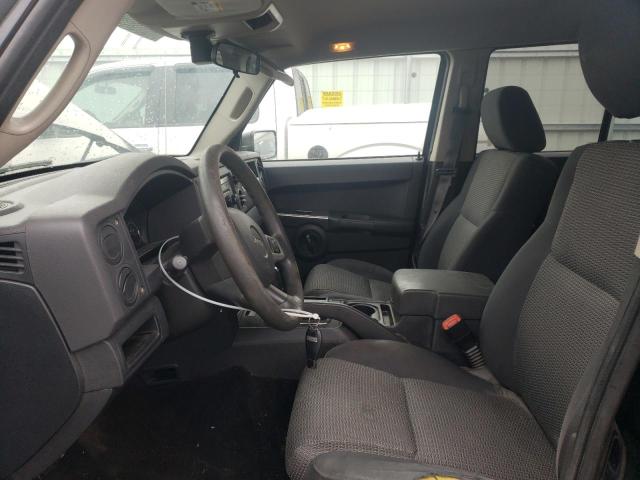 1J8HG48K28C166955 - 2008 JEEP COMMANDER SPORT შავი ფოტო 7