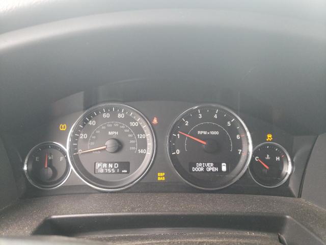 1J8HG48K28C166955 - 2008 JEEP COMMANDER SPORT შავი ფოტო 9