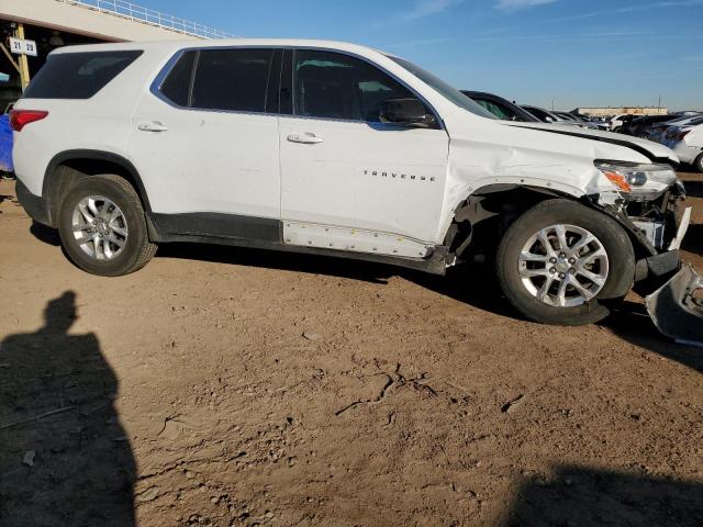 1GNERFKW3JJ264817 - 2018 CHEVROLET TRAVERSE LS WHITE photo 4