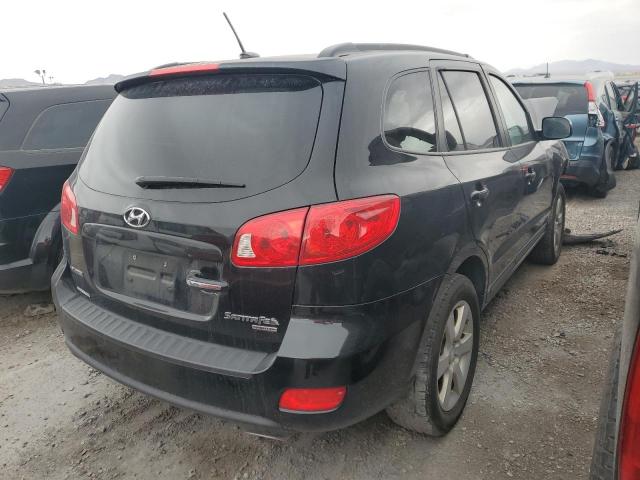 5NMSH13E48H217979 - 2008 HYUNDAI SANTA FE SE BLACK photo 3