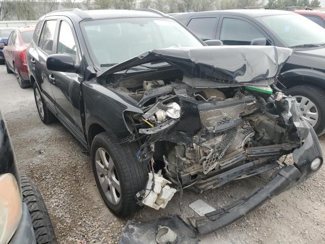 5NMSH13E48H217979 - 2008 HYUNDAI SANTA FE SE BLACK photo 4